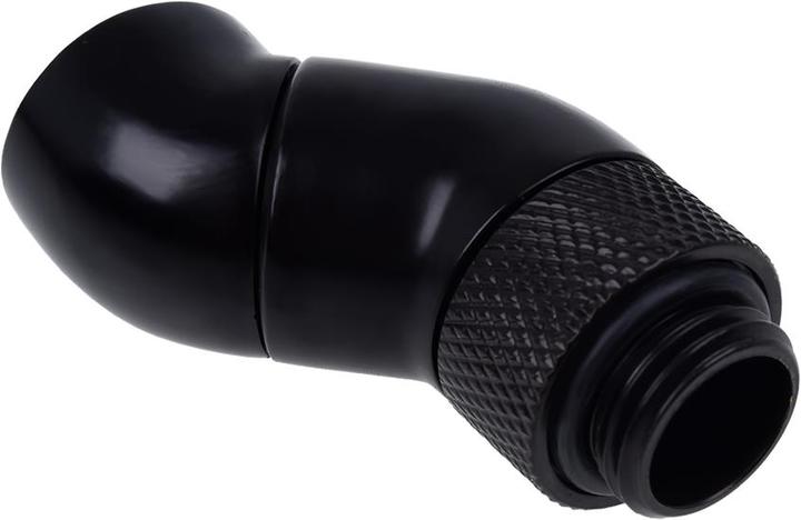 Alphacool Eiszapfen Winkeladapter Doppel-45° drehbar G1/4 AG auf G1/4 IG