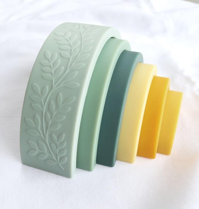 Produktbild A Little Lovely Company Stapelspiel Sage SISTSA02 14.5x6.8x4cm