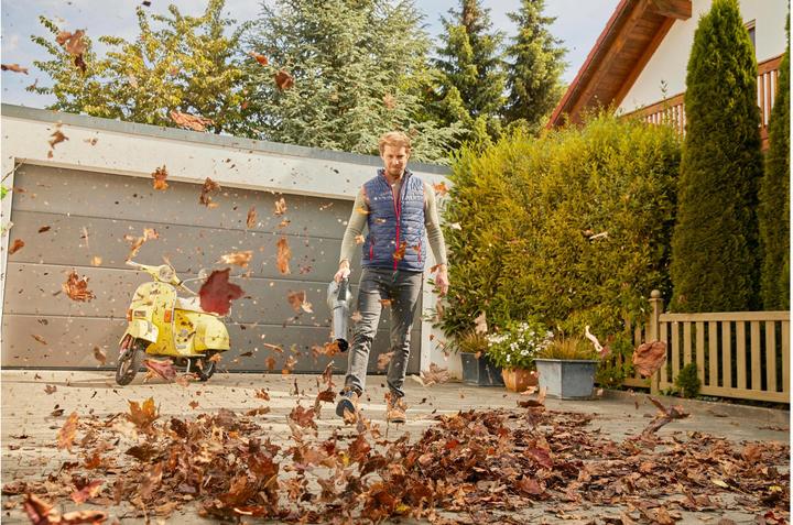 Actual product image Gardena PowerJet 18V P4A (Rechargeable battery operated, Leaf blower)