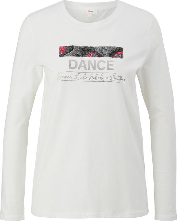 Produktbild S.Oliver T-Shirt Longsleeve mit Pailletten (44)