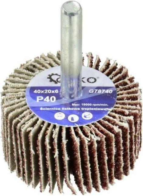 GEKO Mola con gambo, 40 x 20 x 6 mm, P100 (P100)