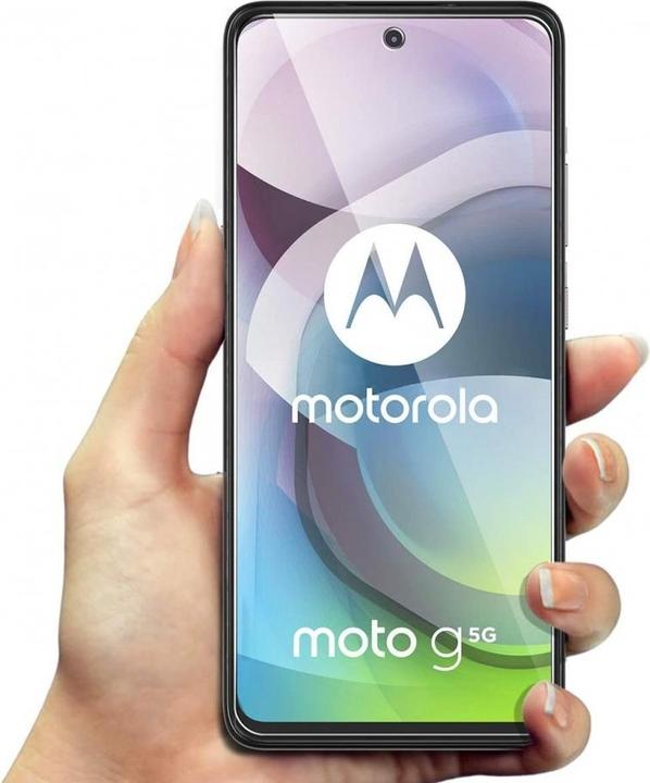 Produktbild Screenguard Motorola Moto G 5G Panzerglas Schutzfolie Case Friendly Design (1 Stück, Motorola Moto G 5G)