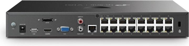 Actual product image TP-Link VIGI NVR2016H-16MP 16 Channel PoE+ Network Video Recorder (3840 x 2160 pixels)