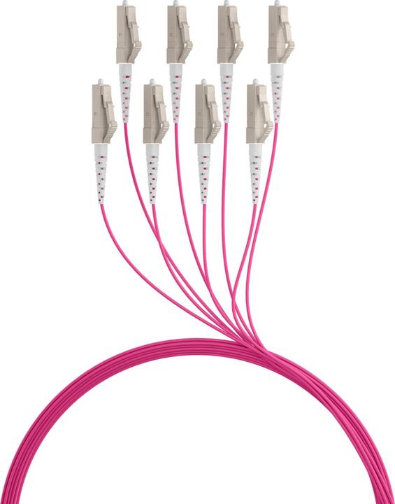 Actual product image EFB Elektronik Trunk cable U-DQ ZN BH OM4 8G 1x8 LC-LC 150m Dca LSZH (150 m)