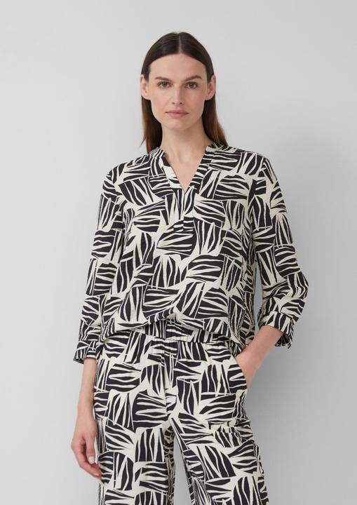 Immagine prodotto s.Oliver Bluse Bluse aus strukturiertem Viskosemix mit All-over-Print (48)