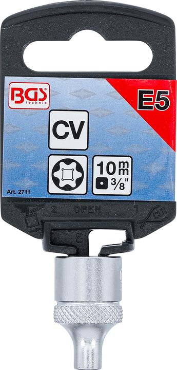 Actual product image BGS Socket, E-Type 10 mm (3/8") Drive E5