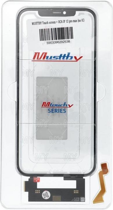 Actual product image Samsung Consumables! Musttby MUSTTBY Touch screen + OCA IPHONE12 pro max (no IC) (Display, Apple iPhone 12 Pro Max)