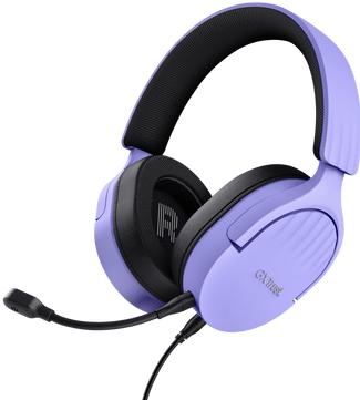 Actual product image Trust Gxt489p Fayzo Headset Purple (Cable)