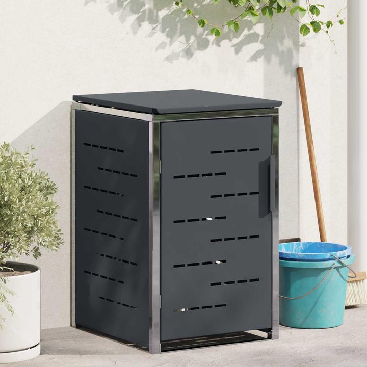 Actual product image vidaXL Rollbehälterlagerung
