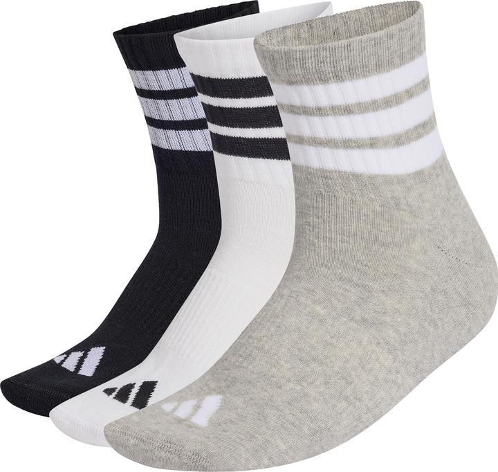 Produktbild Adidas 3 Stripes Mid 3er Pack (34, 35, 36)