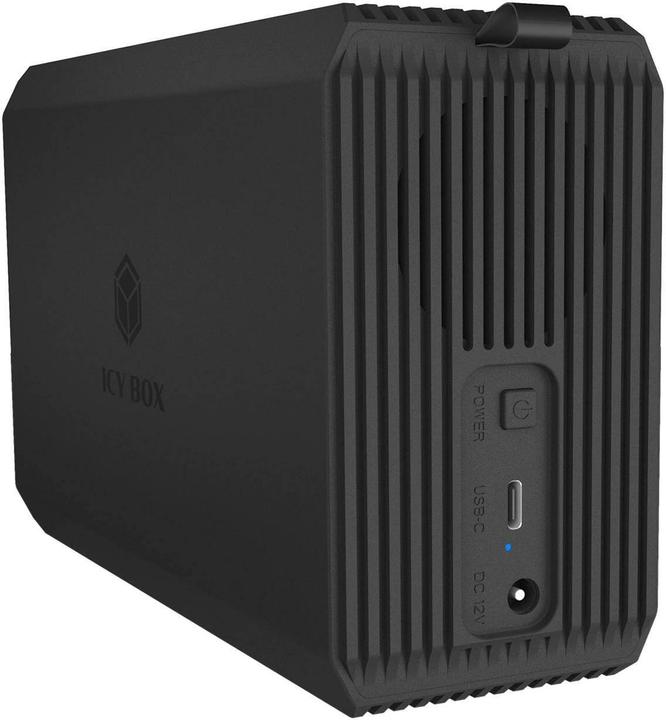 Icy Box Raid System IcyBox für 2-Bay 2,5"/3,5" SATA HDD/SSD (2.5", 3.5")