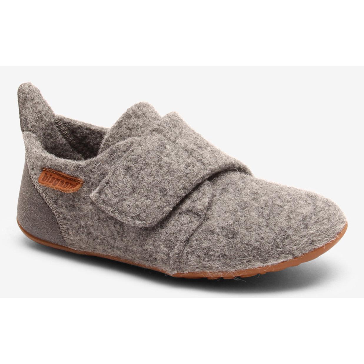 Bisgaard, Unisex, Hausschuhe, Kid's Casual Wool, Grau, (33)
