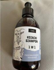 Actual product image LaQ Cossack Shampoo 1in1 tea tree anti-dandruff shampoo and twelve herb complex (Liquid shampoo, 300 ml)