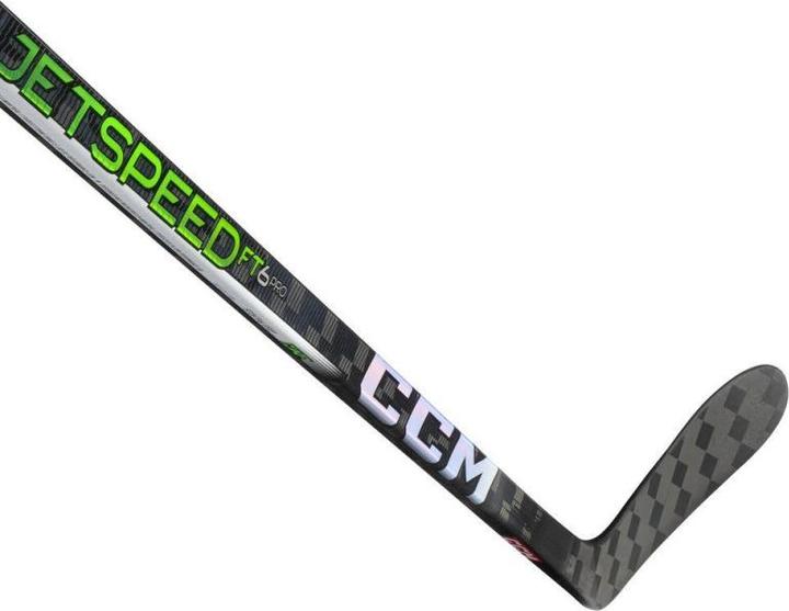 Produktbild CCM JetSpeed FT6 Pro SR LE Colors Hockey Composite Stick (links, SR 85 Flex, 28, Dunkelgrau) (Links)