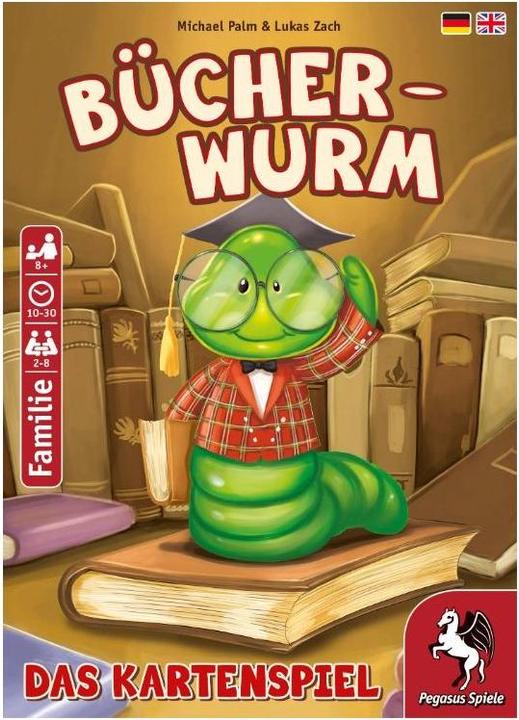 Produktbild Pegasus Bücherwurm (Deutsch, 2 - 8 Spieler)