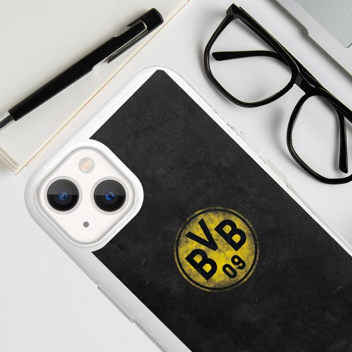 Produktbild DeinDesign Silikon Hülle für Apple iPhone 13 Handyhülle Case Smartphone Schutzhülle BVB Borussia Dortmund (Apple iPhone 13)