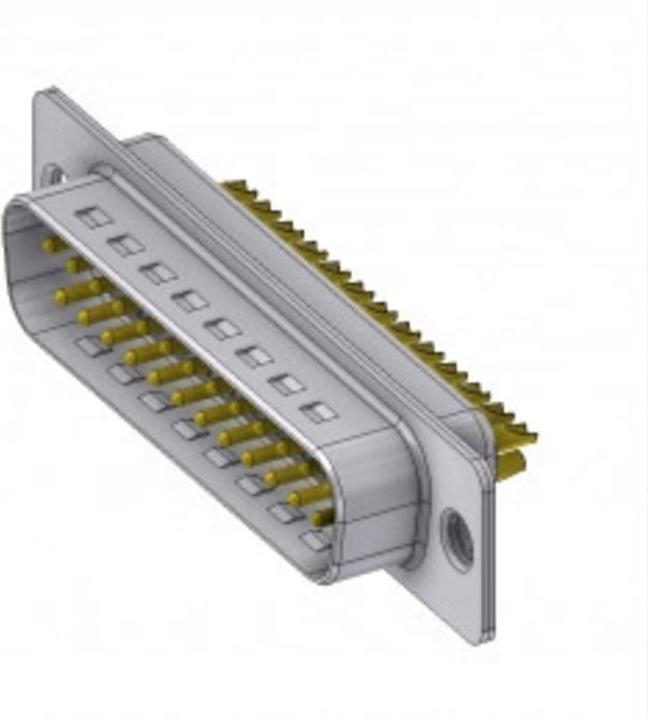 Deltron Connectors DTS25PZ/2 D-SUB connector 180 ° number of poles (num): 25 Solder cup 1 S