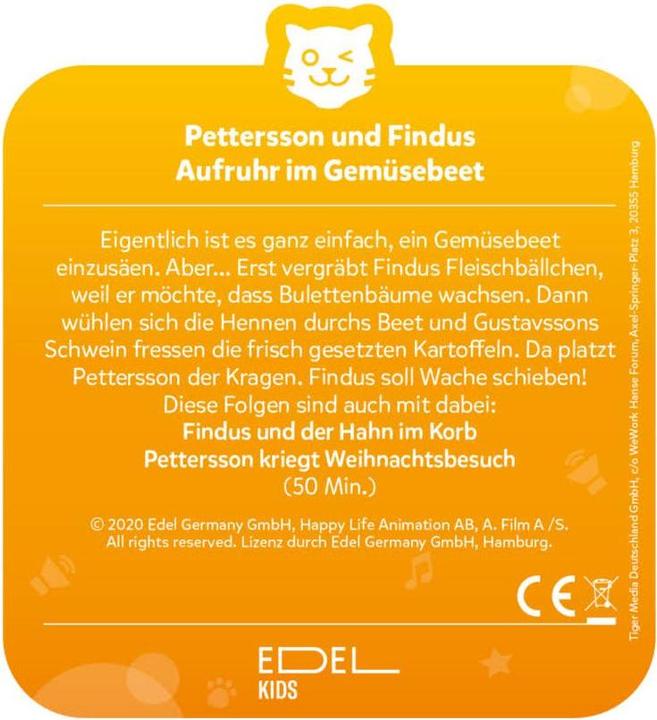 Image du produit Tigermedia Pettersson et Findus Épisode 3 : L'agitation dans le potager (Allemand)