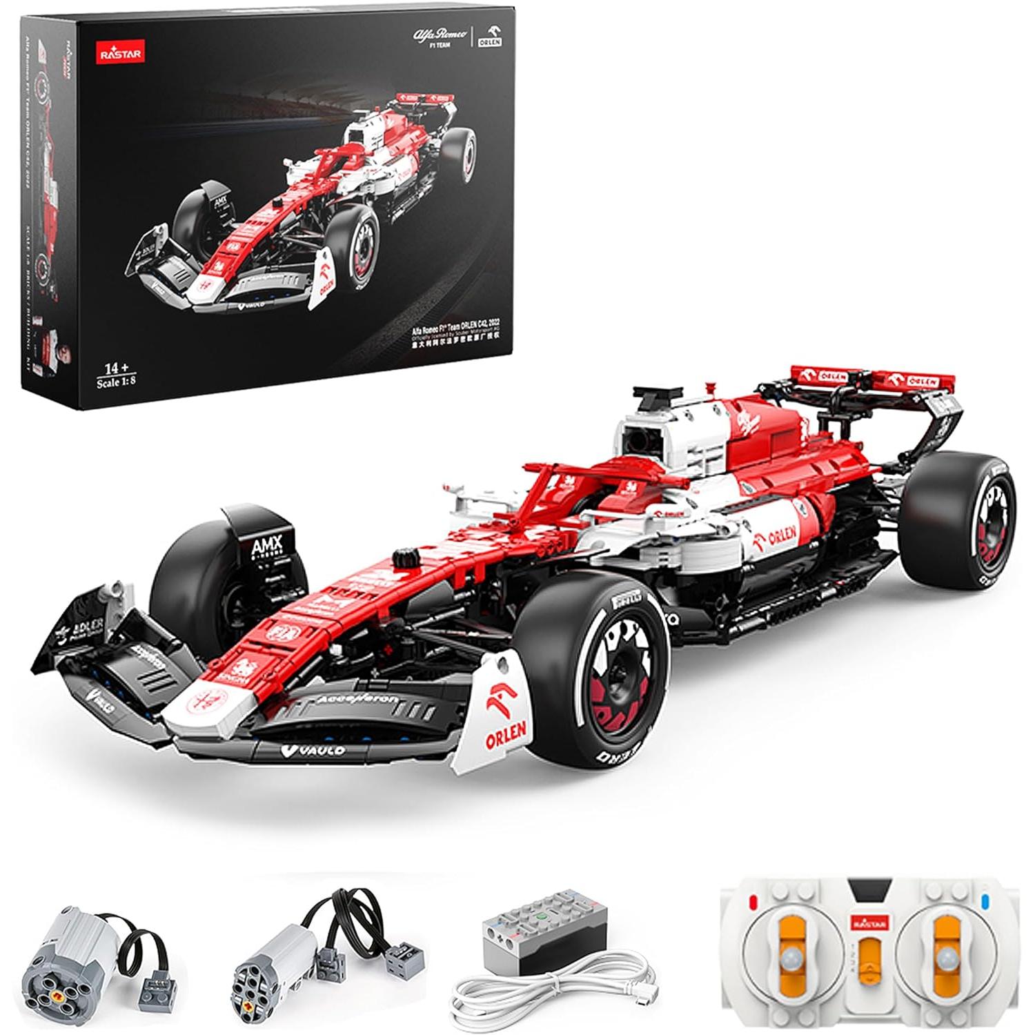 Thumbnail - Rastar Alfa Romeo F1 Team ORLEN C42 1:8 (dynamic)