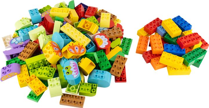 Produktbild LEGO Duplo 100 Baustein + 25 2x4 Steine Bunt NEU! Menge 125 Stueck