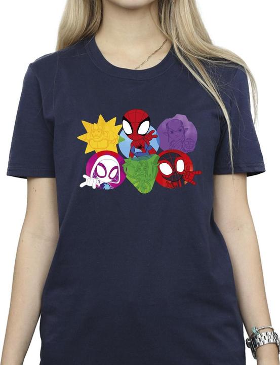 Produktbild Spidey And His Amazing Friends Faces TShirt (M)