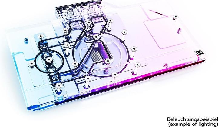 Image du produit Alphacool Bloc de glace Aurora GPX-N RTX 3070 Gaming X Trio avec backplate - Acrylique + Nickel