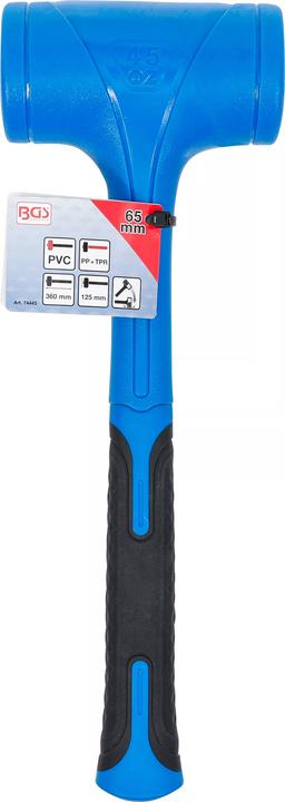 Produktbild BGS Schonhammer | rückschlagfrei | Ø 65 mm | 1275 g (1328 g)