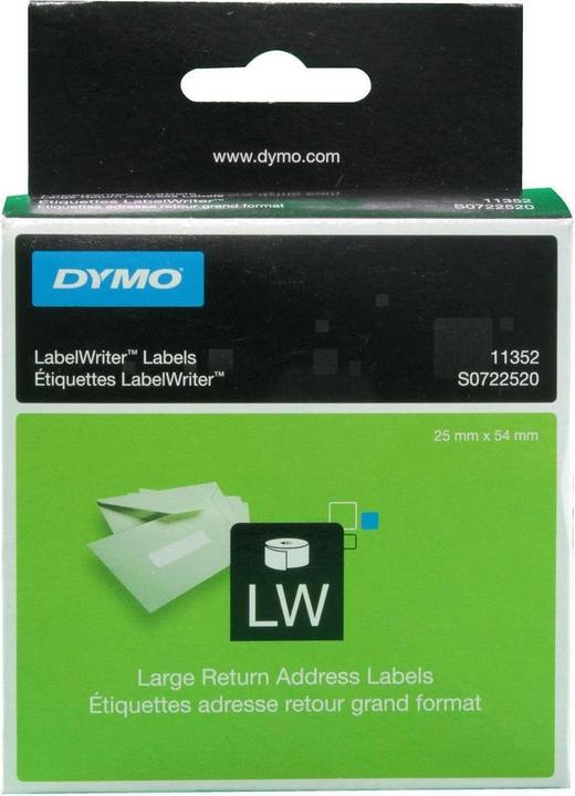 Productafbeelding Dymo Etikettenrol Thermo Direct (2.54 cm)