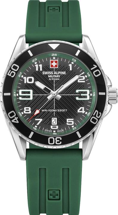 Image du produit Swiss Alpine Military 7029.1834 Raptor Montre homme 42mm 10ATM (Montre de sport, Swiss Made, 42 mm)