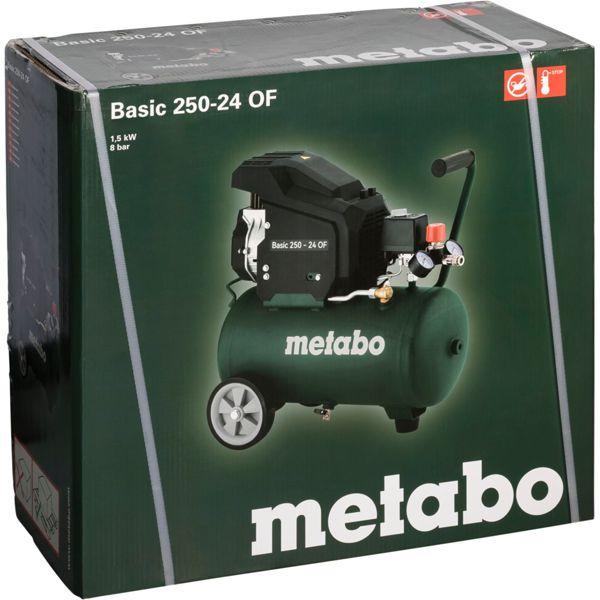Productafbeelding Metabo Druckluft-Kompressor Basic 250-24 OF 24 l 8 bar (24 l, 8 bar)