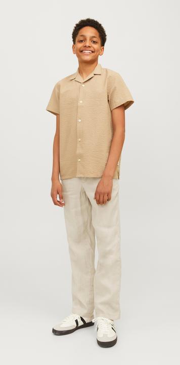 Actual product image Jack & Jones Jpstkarl Jjlawrence Linen Chino Sn Jnr (146)
