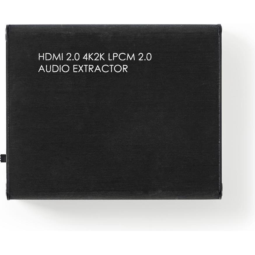 Thumbnail - Nedis HDMI Extractor Eingang Ausgang TosLink Buchse 1x 3.5 mm - Audio/Multimedia, Switch Box
