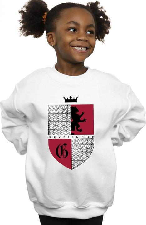 Actual product image Girls Gryffindor Shield Sweatshirt (152, 158)