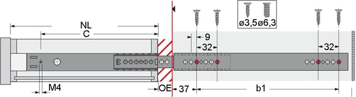 Produktbild Hettich Ka 290/1