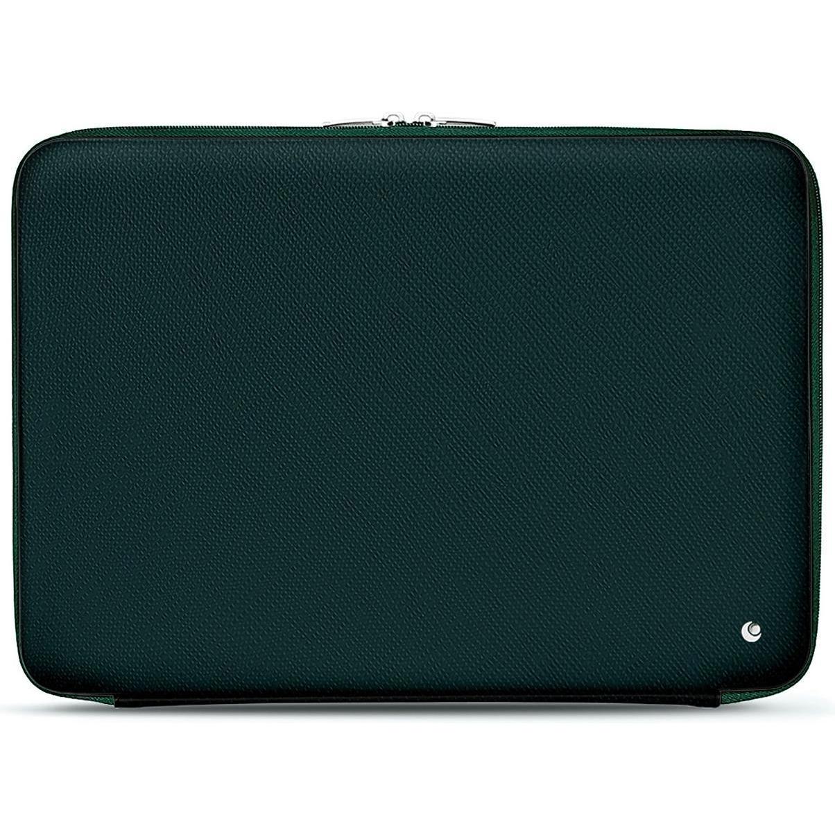 Noreve Lederschutzsleeve, Notebooktasche, Grün