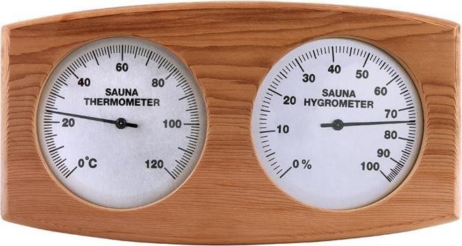 Flammifera Sauna Thermometer met Hygrometer