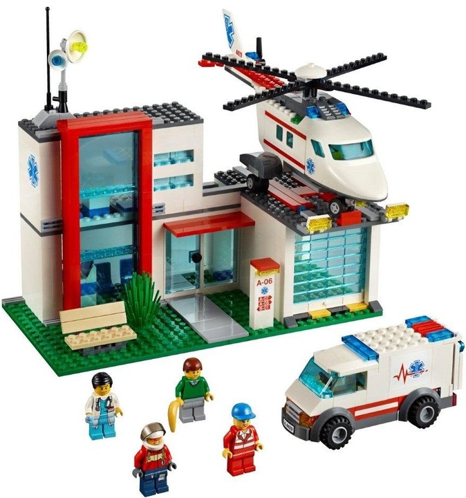 Produktbild LEGO Helikopter Rettungsbasis (4429, LEGO City)