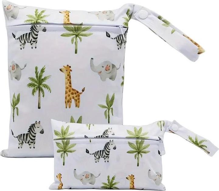 Image du produit ASMI 2 pièces Wetbag Set sac à couches 19x24cm + 22x15cm