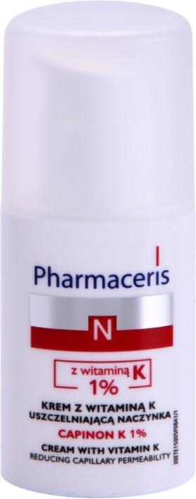 Actual product image Pharmaceris n Capinon K1% cream with vitamin K sealing caps 30 ml (30 ml, 24h cream)
