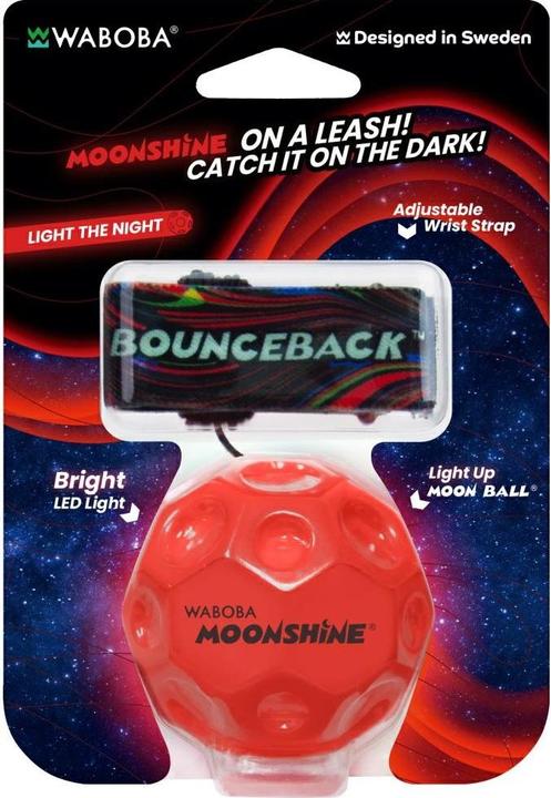 Image du produit Waboba LED Bounceback Throwing Ball on a cord (Product in several colors – random shipment) (1 Joueur)