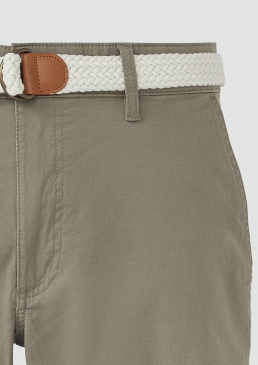 Image du produit s.Oliver Bermuda Phoenix: Baumwoll-Shorts mit Flechtgürtel (33)