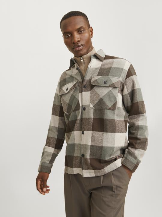 Image du produit Jack & Jones Jprraymond Melange Check Ls Overshirt Sn (S)