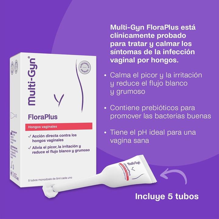 Produktbild Multi-Gyn Floraplus Prevention Of Vaginal Problems 5 X 5 Ml (Intimgel, 5 ml)