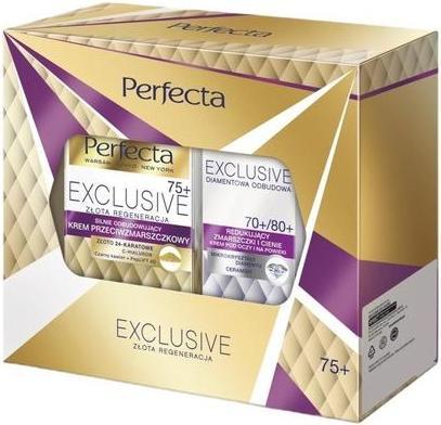 Immagine prodotto Perfecta Perfectaset Exclusive Crema Giorno e Notte 50ml Crema Occhi 15ml (Crema per la cura degli occhi, 50 ml, Giorno + Notte)