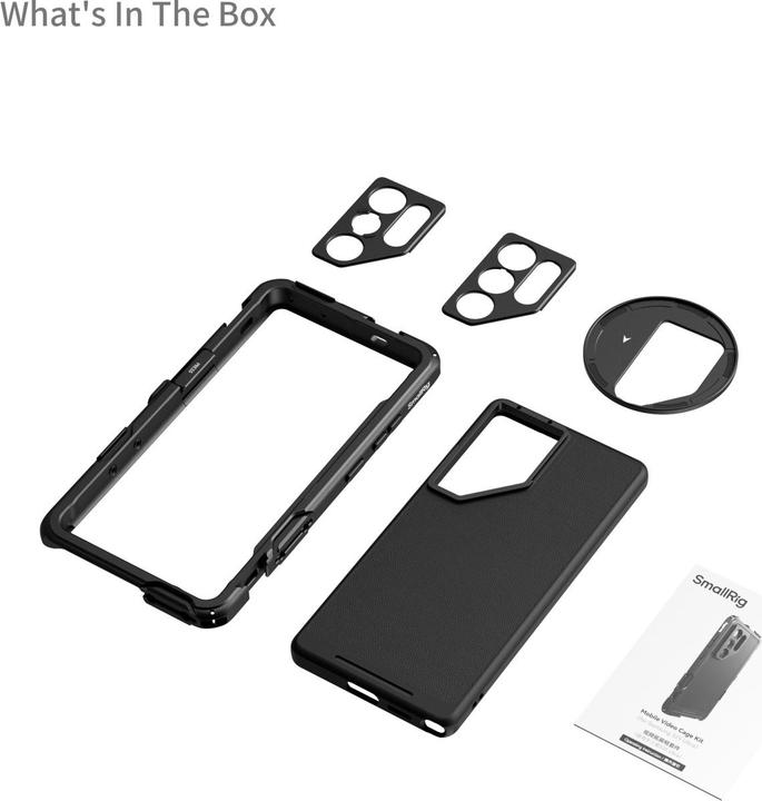 Produktbild SmallRig Mobile Video Cage Kit für S25 Ultra, Zubehörtyp