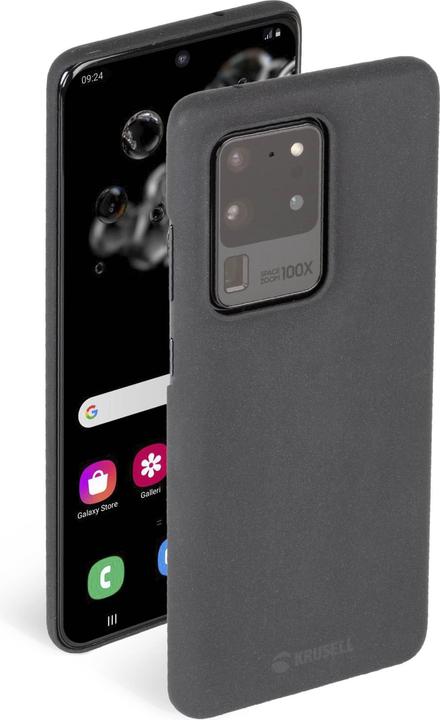 Actual product image Krusell Essentials SandCover Samsung Galaxy S20 Ultra Black (Samsung Galaxy S20 Ultra)