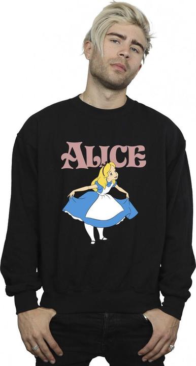 Actual product image Disney Mens Alice In Wonderland Take A Bow Sweatshirt (L)