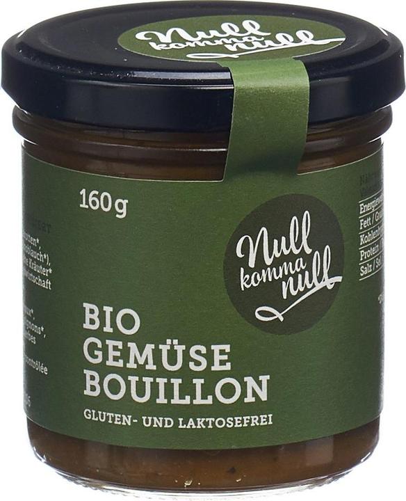 Produktbild Nullkommanull Gemüse Bouillon Bio (160 ml)