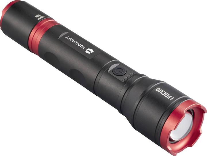 Actual product image Toolcraft Handlampe verstellbar, Einstellbare Punktgrösse, mit Stroboskopmodus (21.40 cm, 1200 lm)