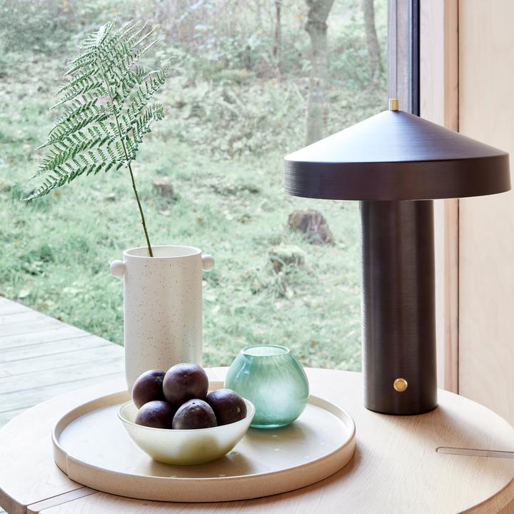 Actual product image OYOY Living Table Lamp Hatto Black (E26, E27)